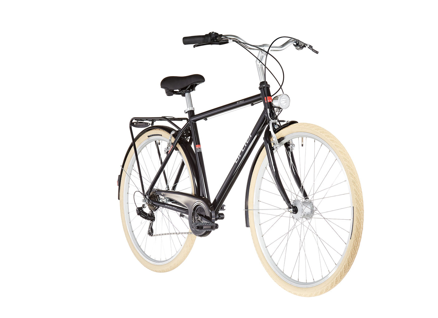 Ortler Detroit EQ Alloy Diamant 6-speed zwart