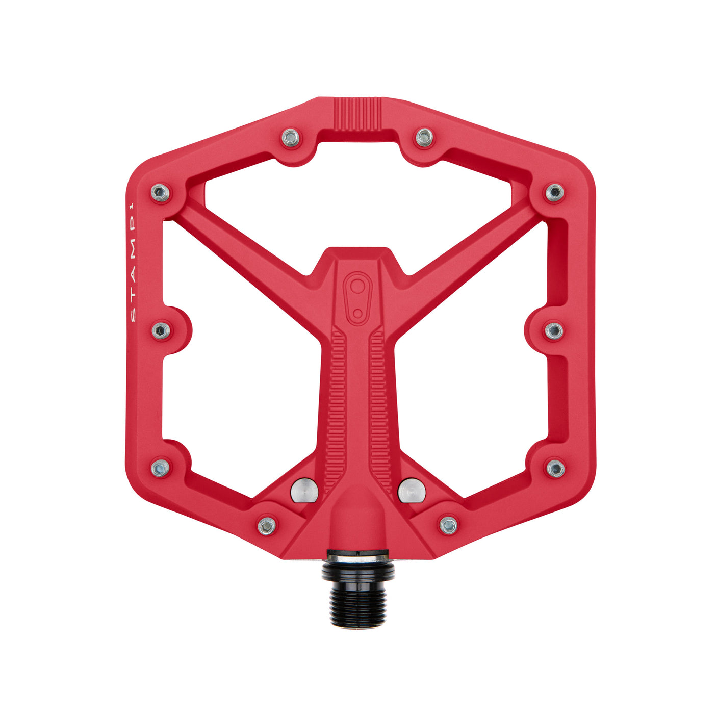 Crankbrothers Stamp 1 Gen 2 Large platformpedaal rood