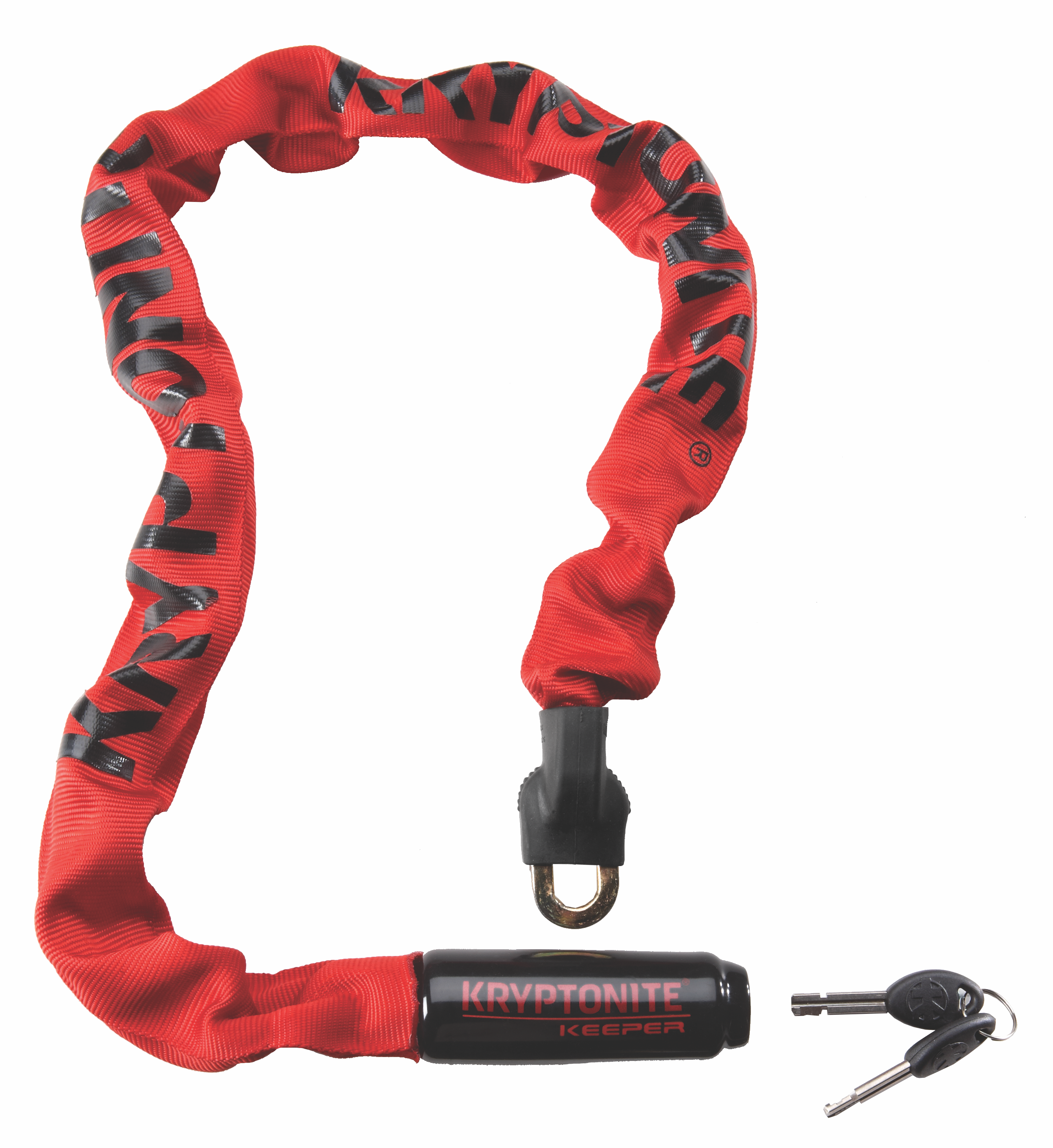 Kryptonite Keeper 785 I.C. kettingslot rood (85cm)