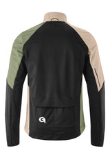 Gonso Trail Jas Softshell Heren Zwart/timson Zand/bellourt Castle
