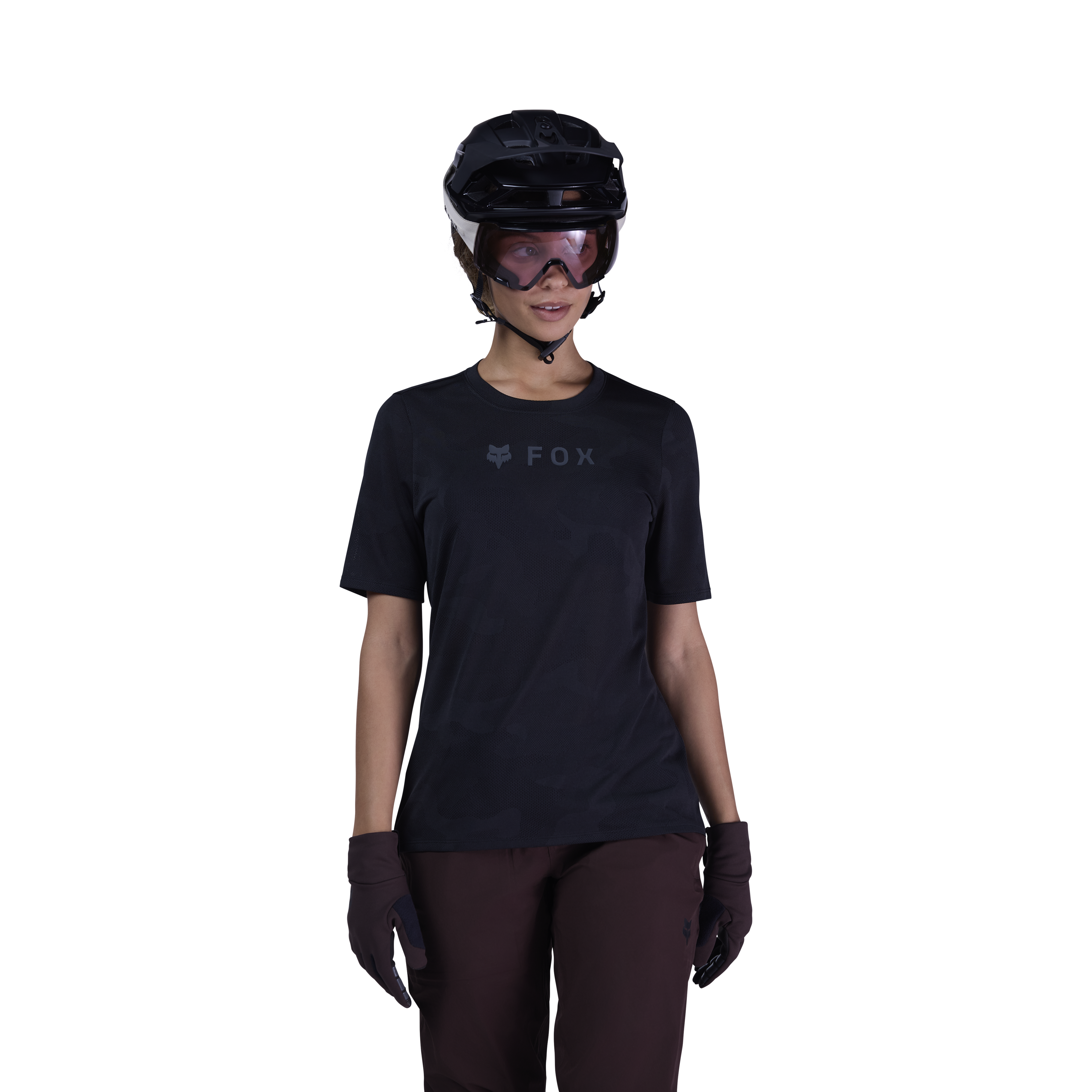 Fox W Ranger Tru Dri SS Jersey Zwart