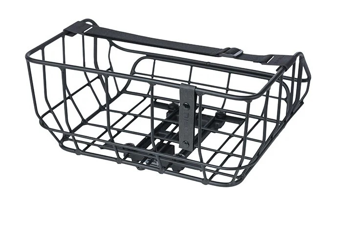 Basil Portland achterwiel-fietstas 25l incl. MIK-plaat zwart
