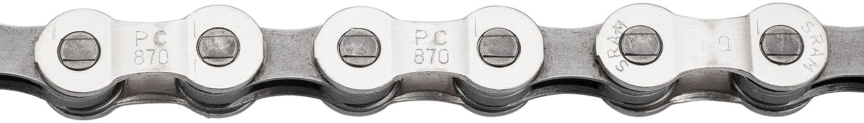 SRAM PC 870 ketting 8-speed zilver