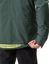 VAUDE Cyclist Warm Rain Jacket heren groen