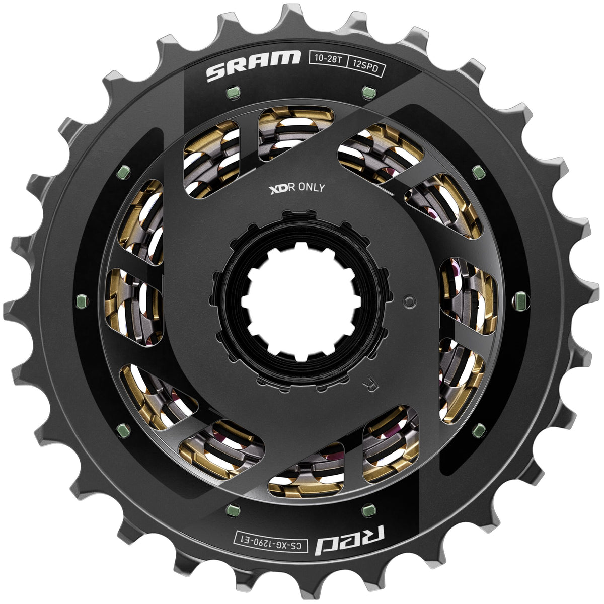 SRAM Cassette XG-1290 E1 X-Glide rainbow