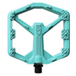 Crankbrothers Stamp 0 Large platform-pedaal turquoise