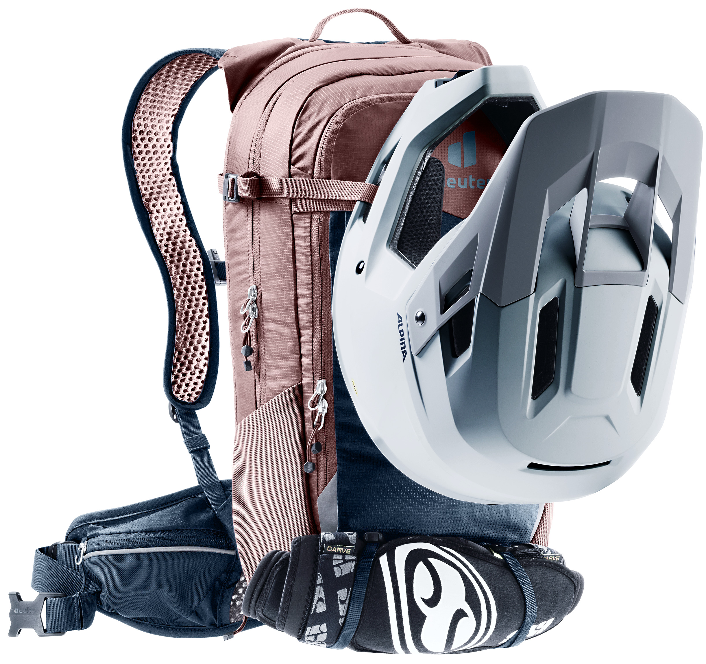deuter Compact 14+3 fietsrugzak ink-ashrose