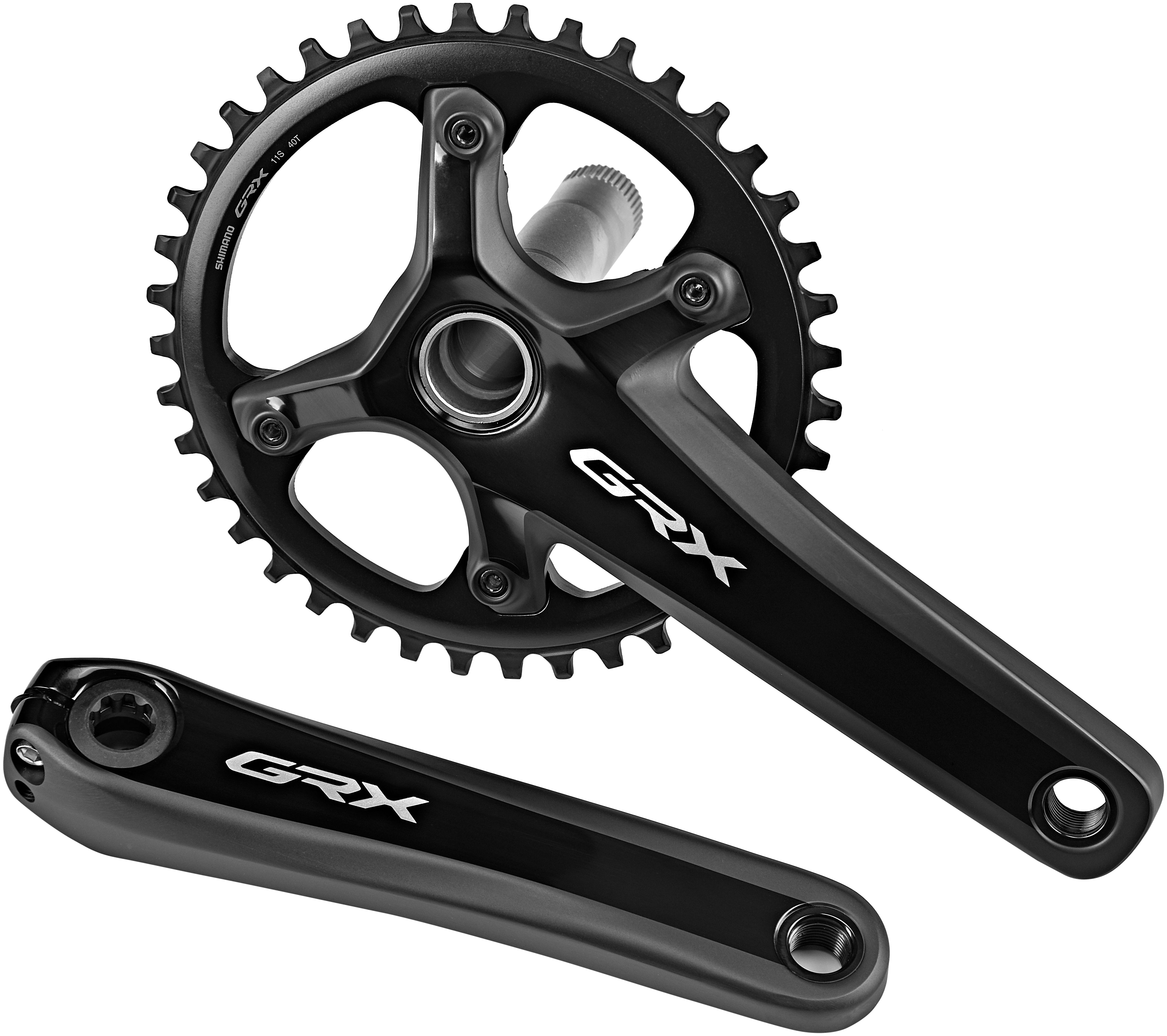 Shimano GRX FC-RX810 crankstel 1x11 40T zwart