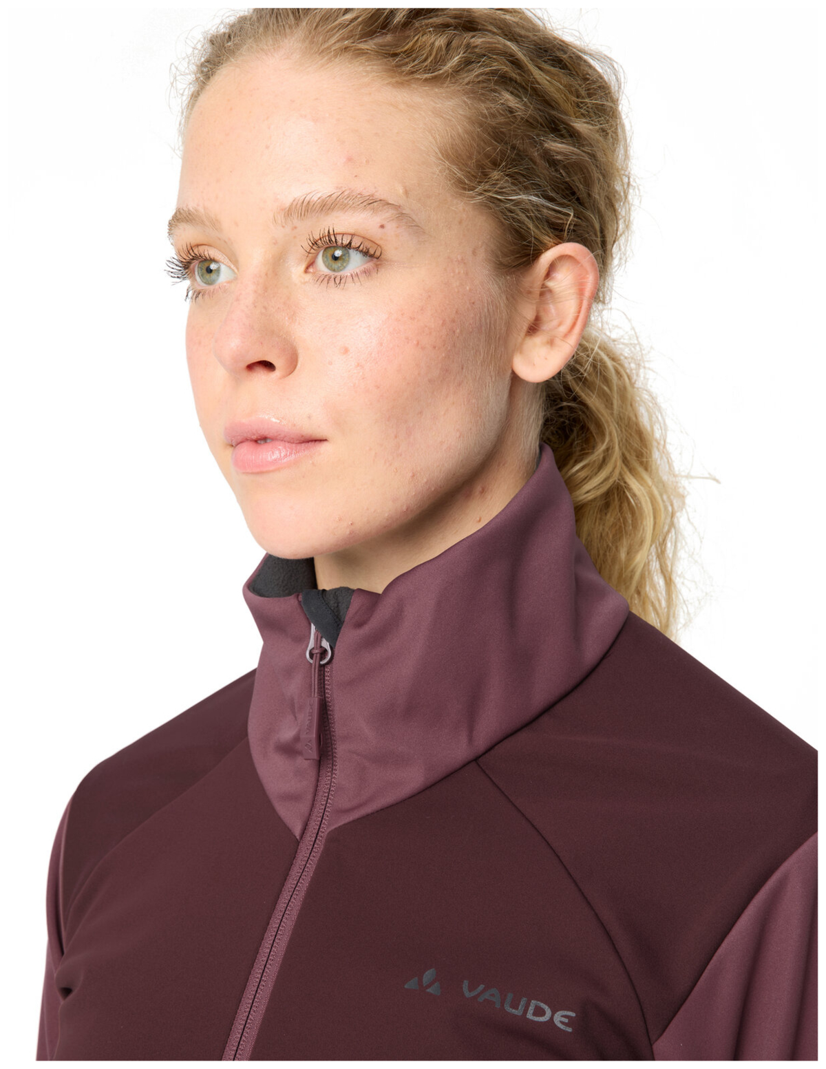 VAUDE Dames Wintry Jas V ruby dusk