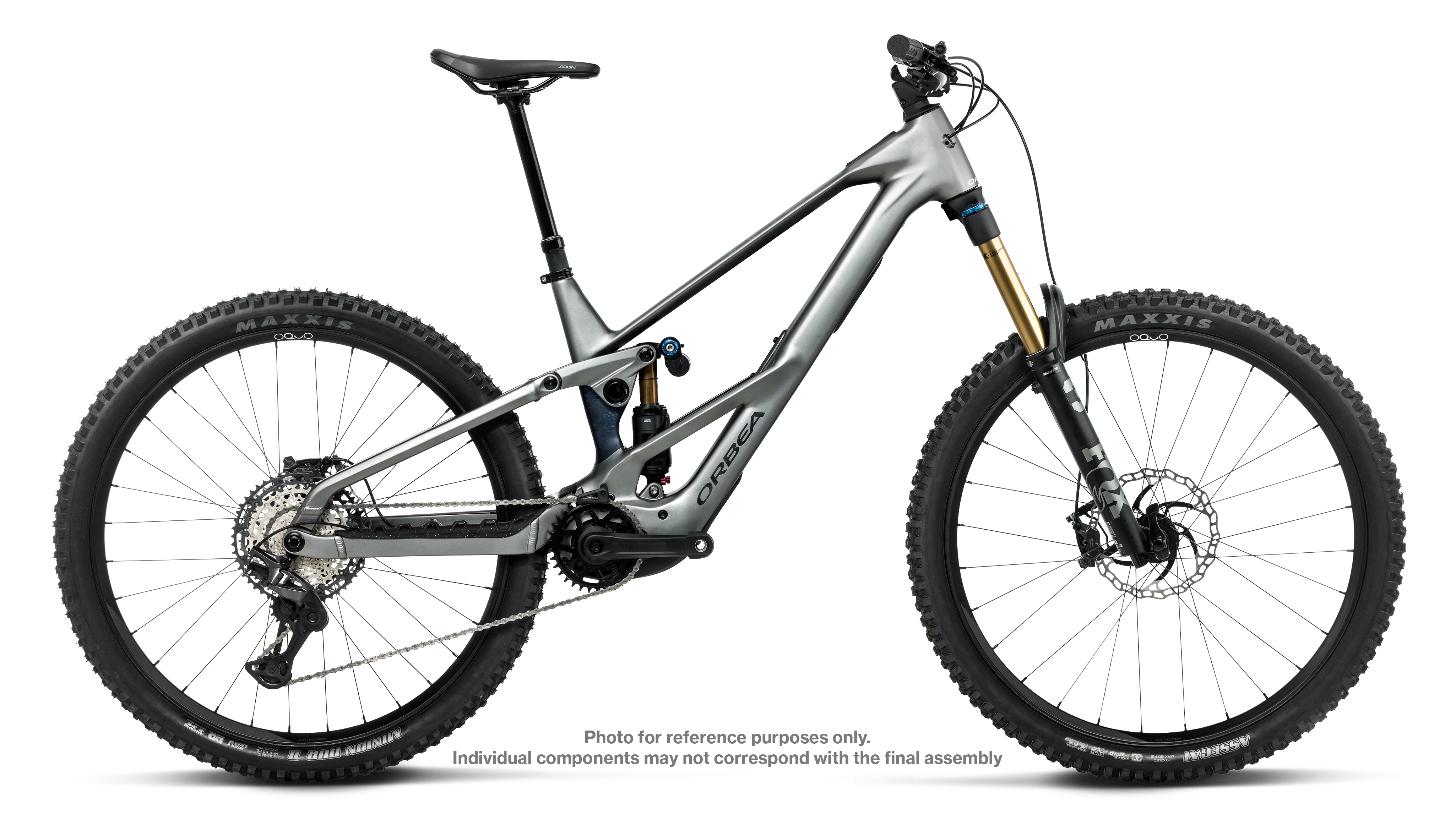 Orbea WILD LT H10 MULLET Titan Grijs - Noctiluca C View (Mat)