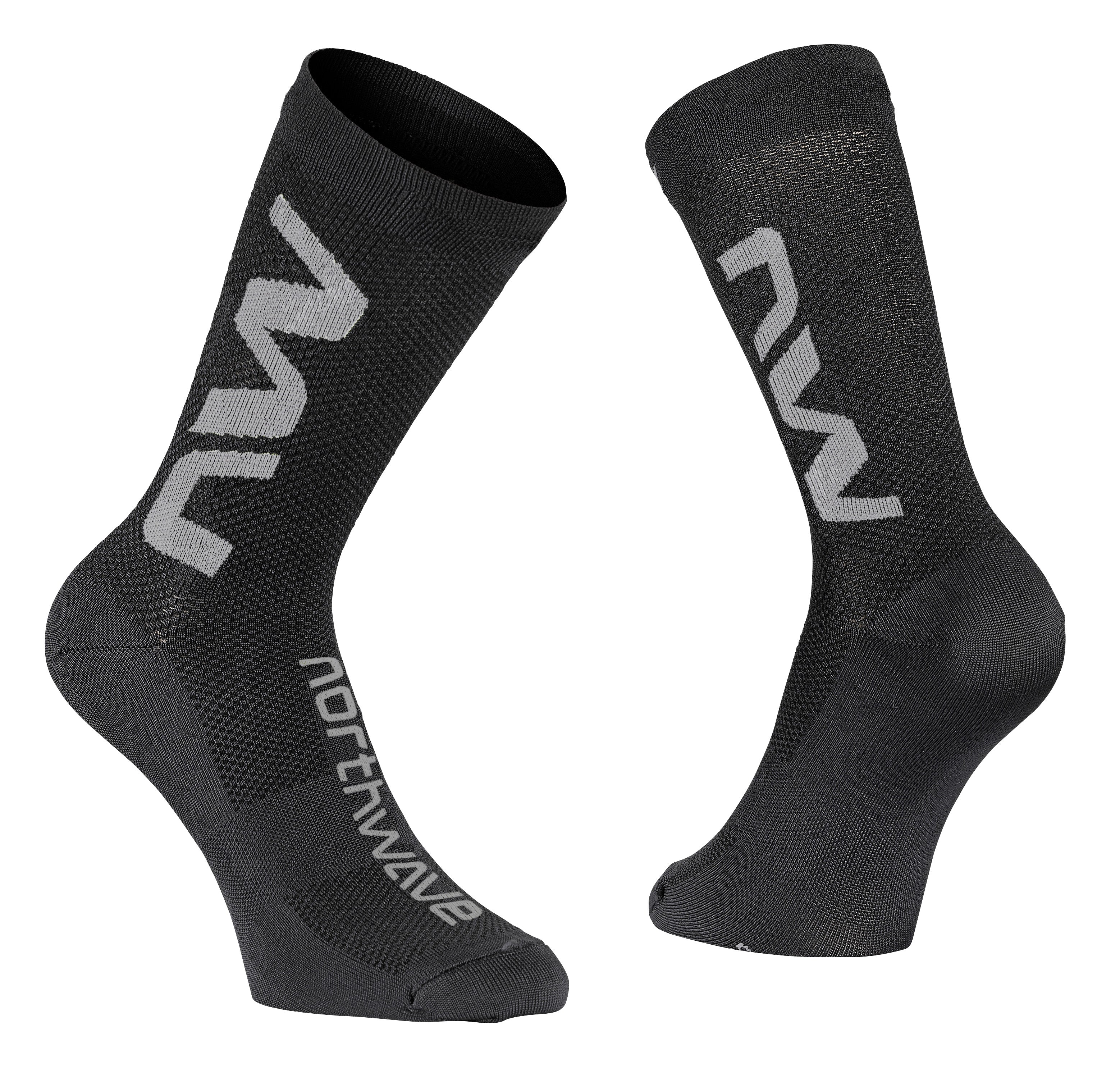 Northwave Extreme Air Sok Zwart/Grijs