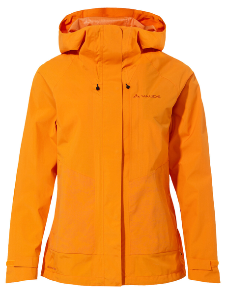 VAUDE Dames Comyou Regenjas oranje