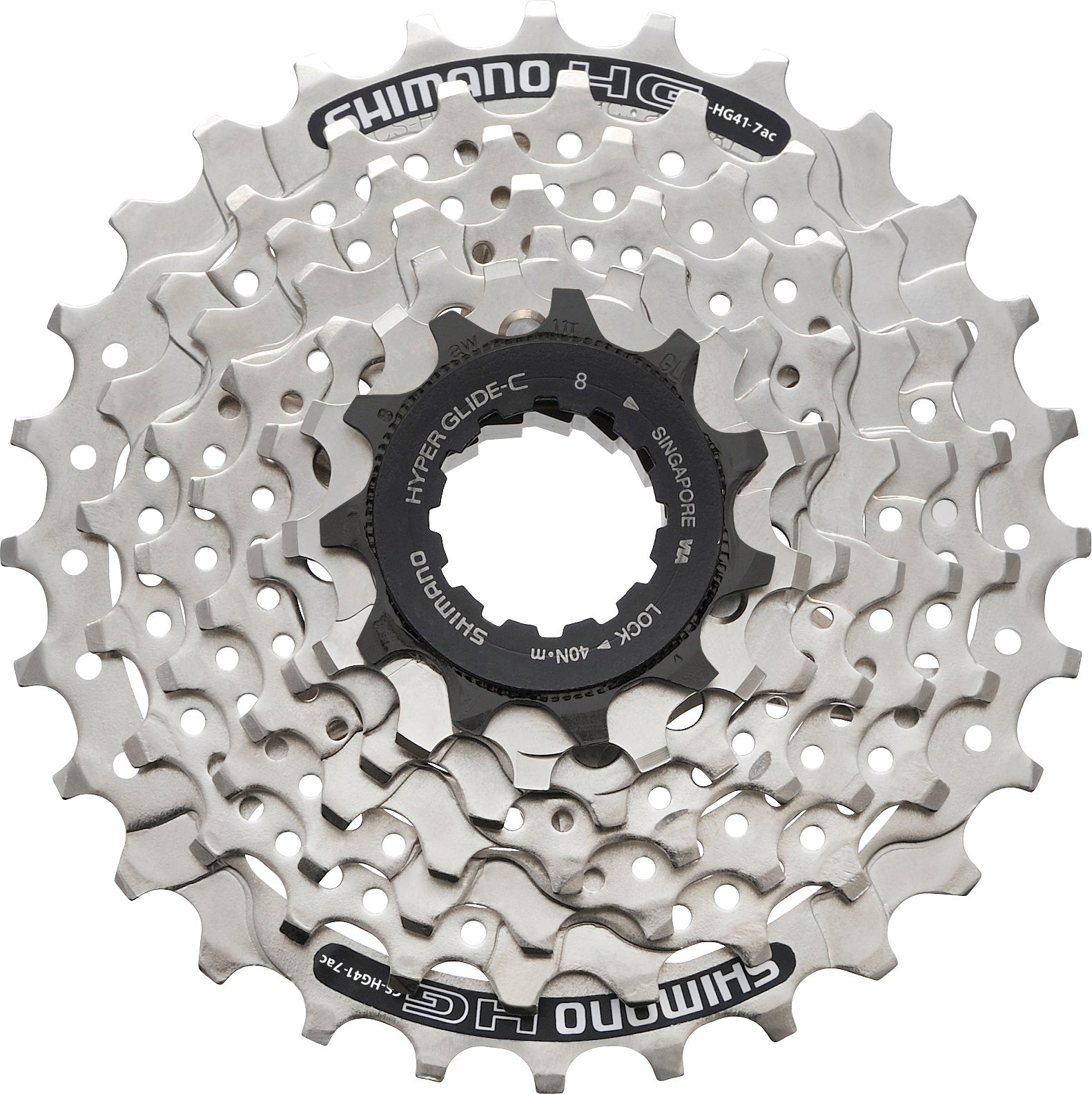 Shimano 10 stuks cassette CS-HG41 7-speed 11-28 tanden