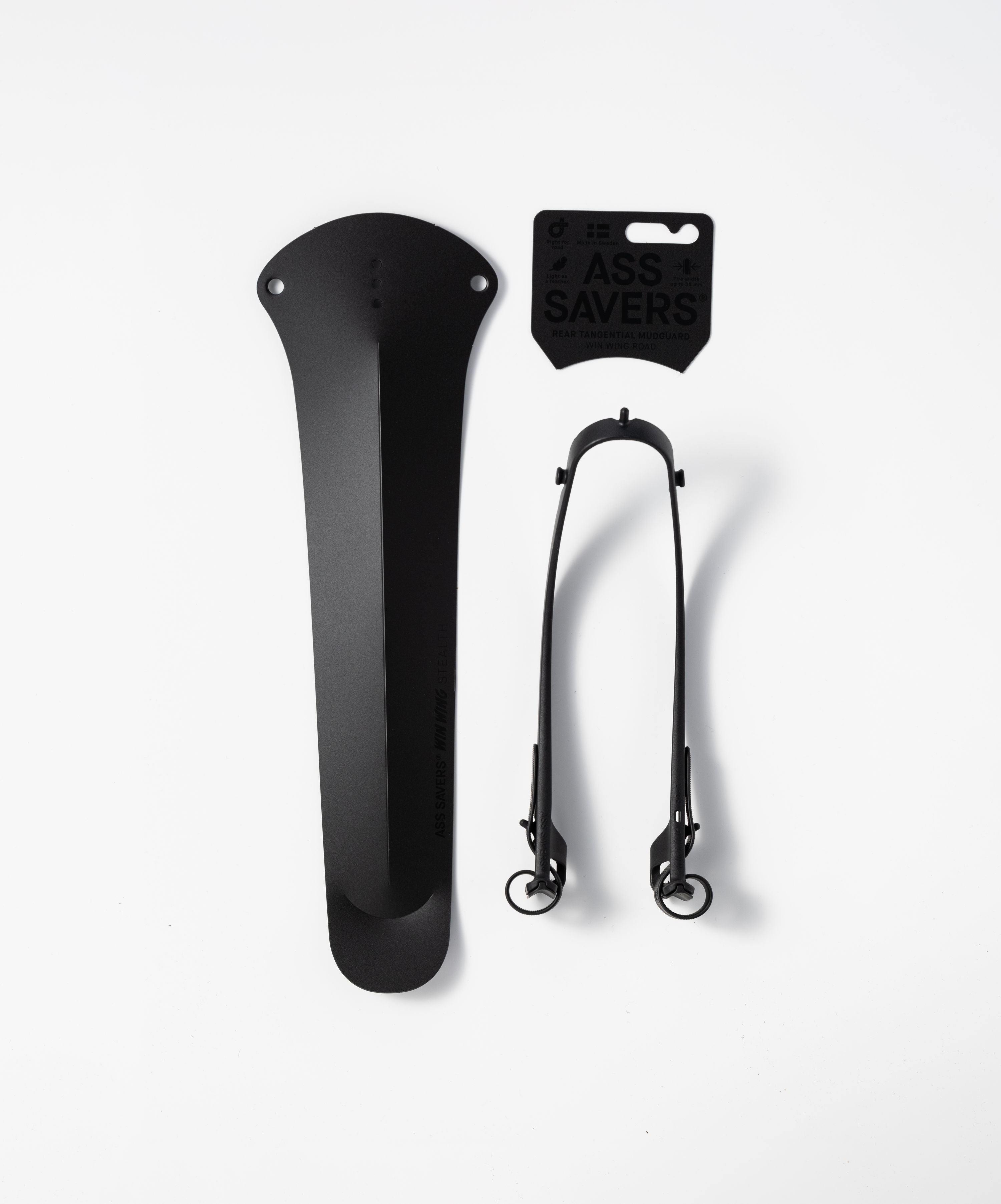 Ass Savers WGS-2 Win Wing Road spatbord achterzijde stealth