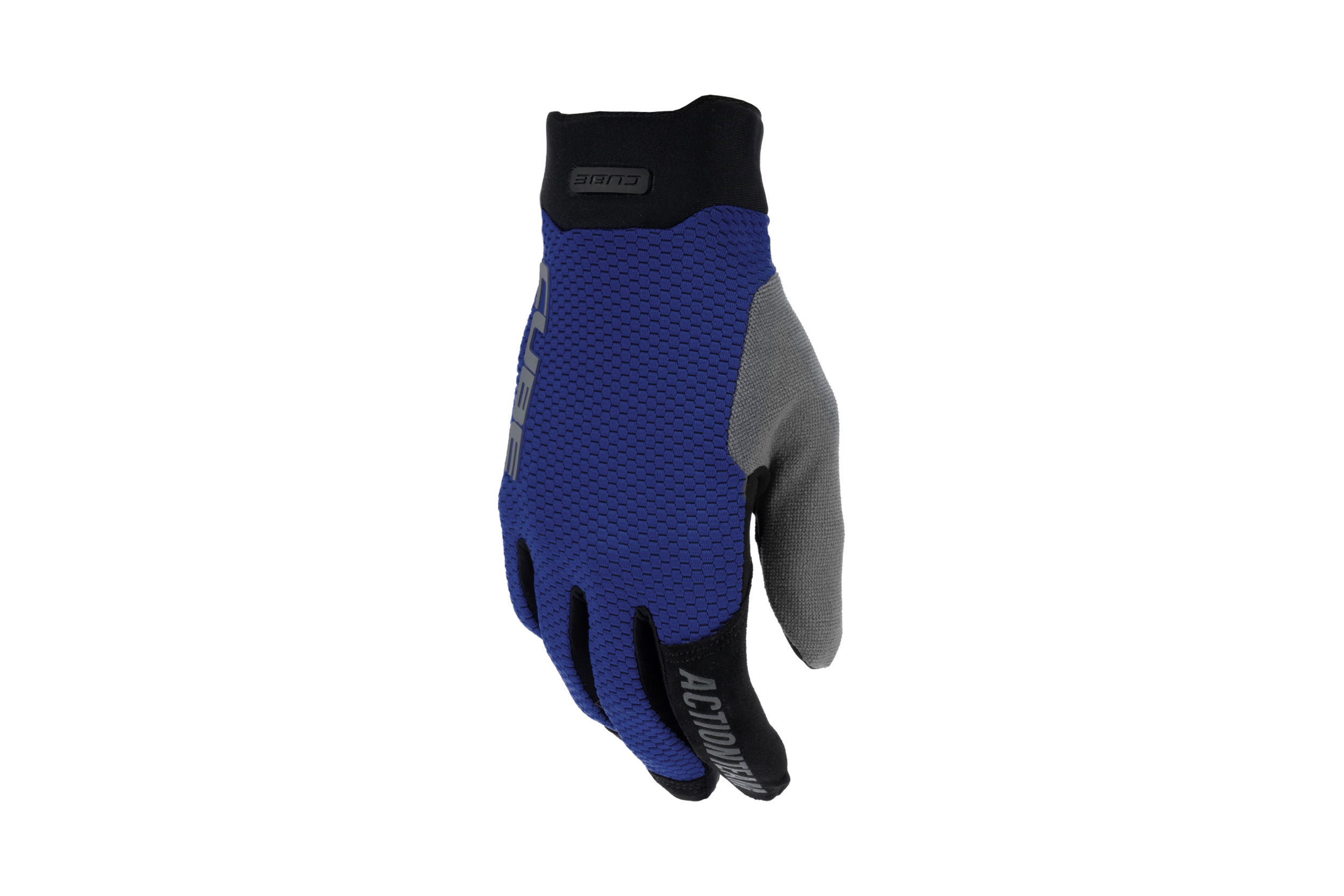 Cube Handschoenen Gravity lange vingers X Actionteam blauw
