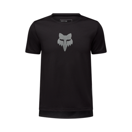 Fox YTH Ranger SS Jersey Hoofd Zwart