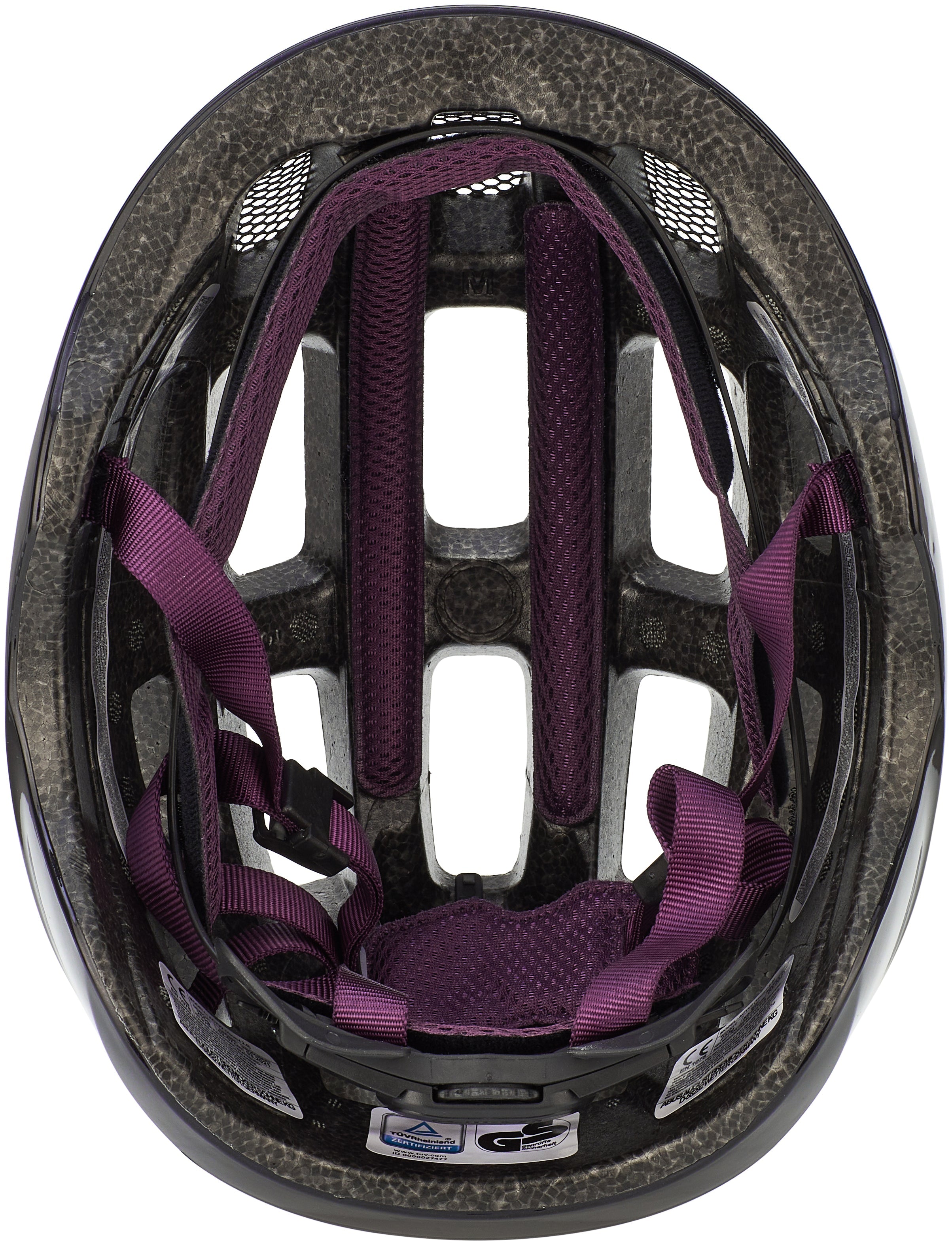 ABUS Youn-I 2.0 Helm Kinderen zwart violet