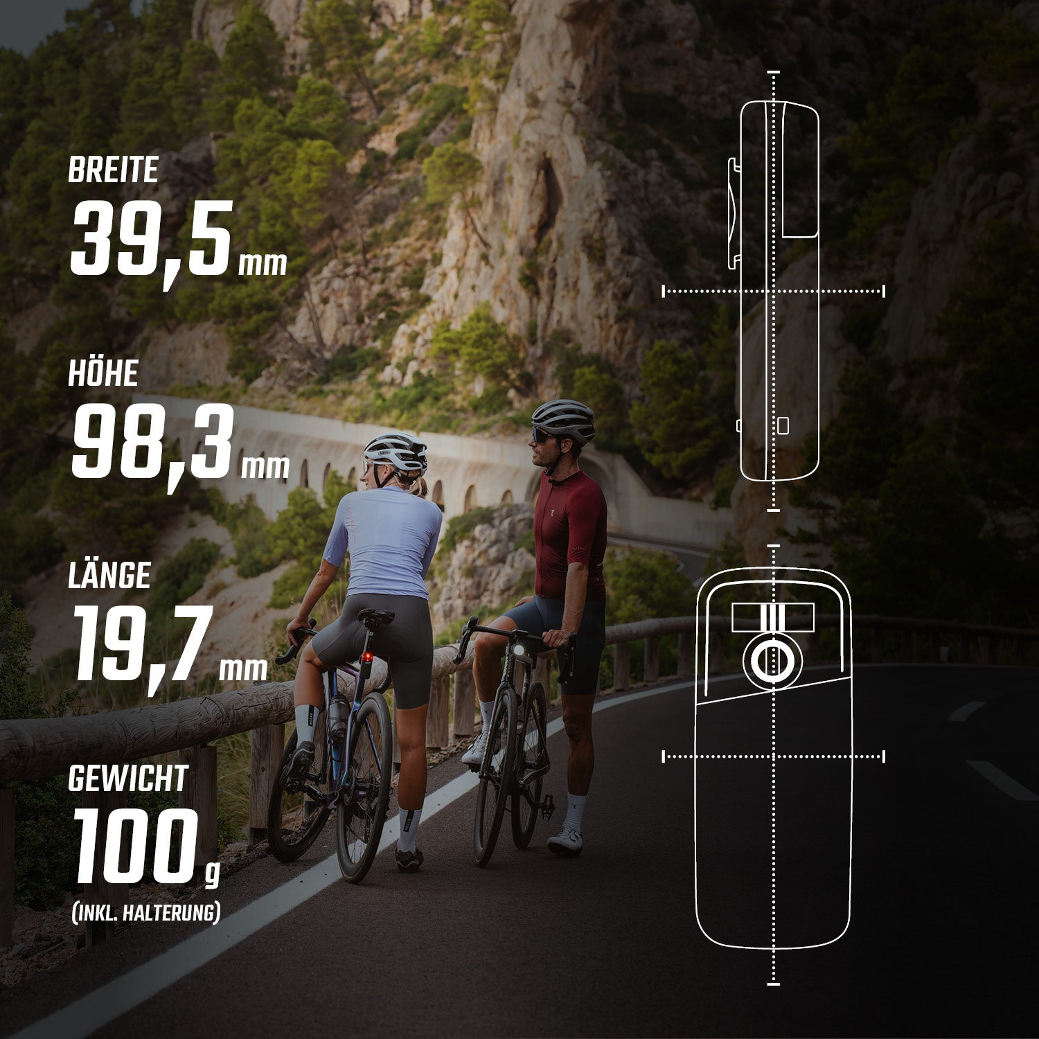 Sigma RECO 80 Link Radar met StVZO achterlicht