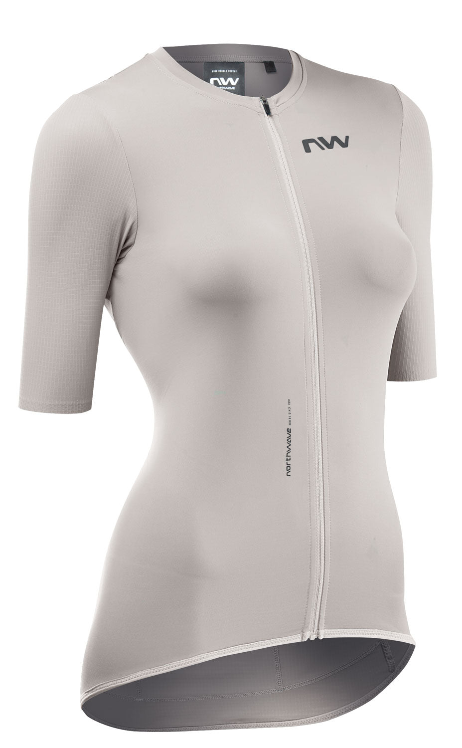 Northwave Essence Jersey Korte Mouw Lichtgrijs