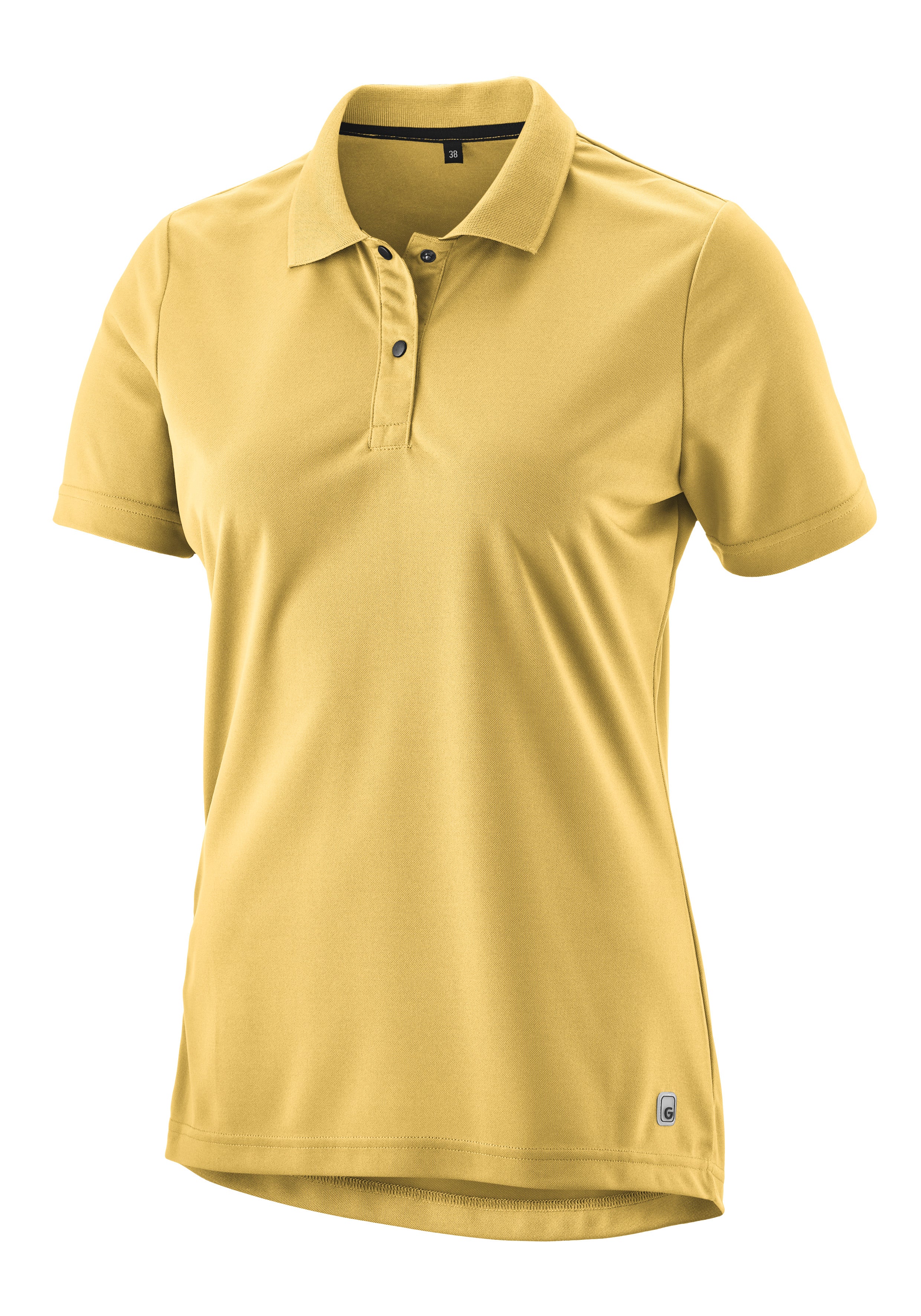 Gonso Essential Poloshirt Dames yellow finch