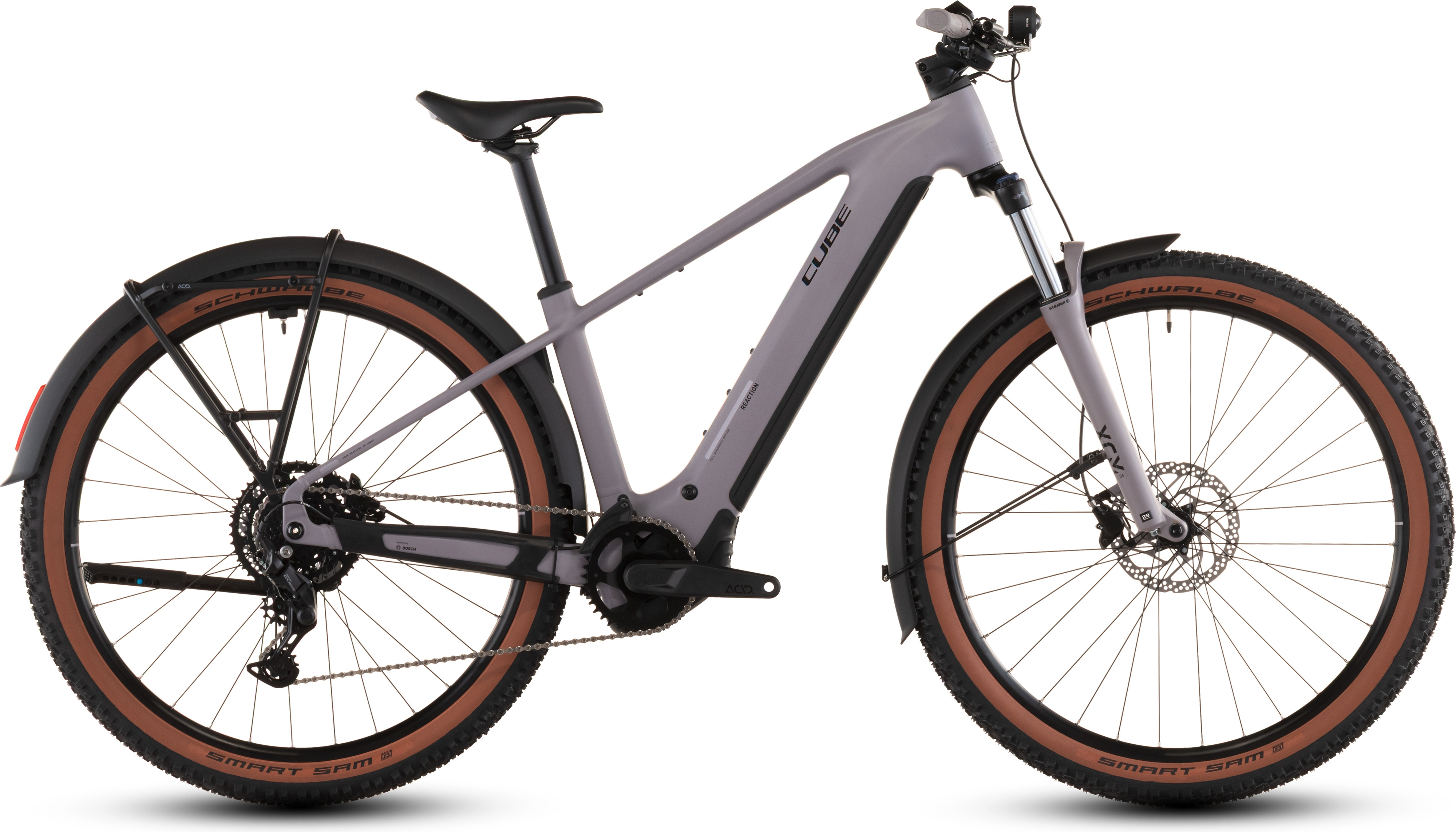 Cube Reaction Hybrid Performance 600 FE Diamant plumgrey´n´black