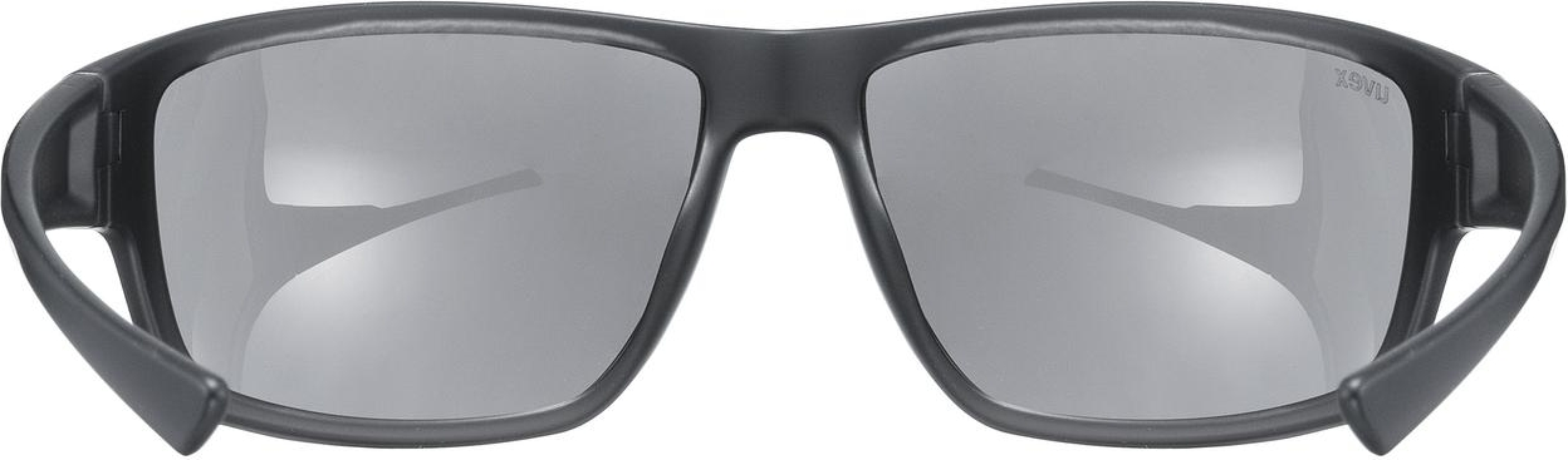 uvex Sportstyle 230 fietsbril Zwart Mat / Lightmirror Zilver