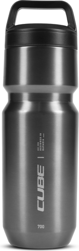 Cube RVS-fles Arc 700 brushed grey