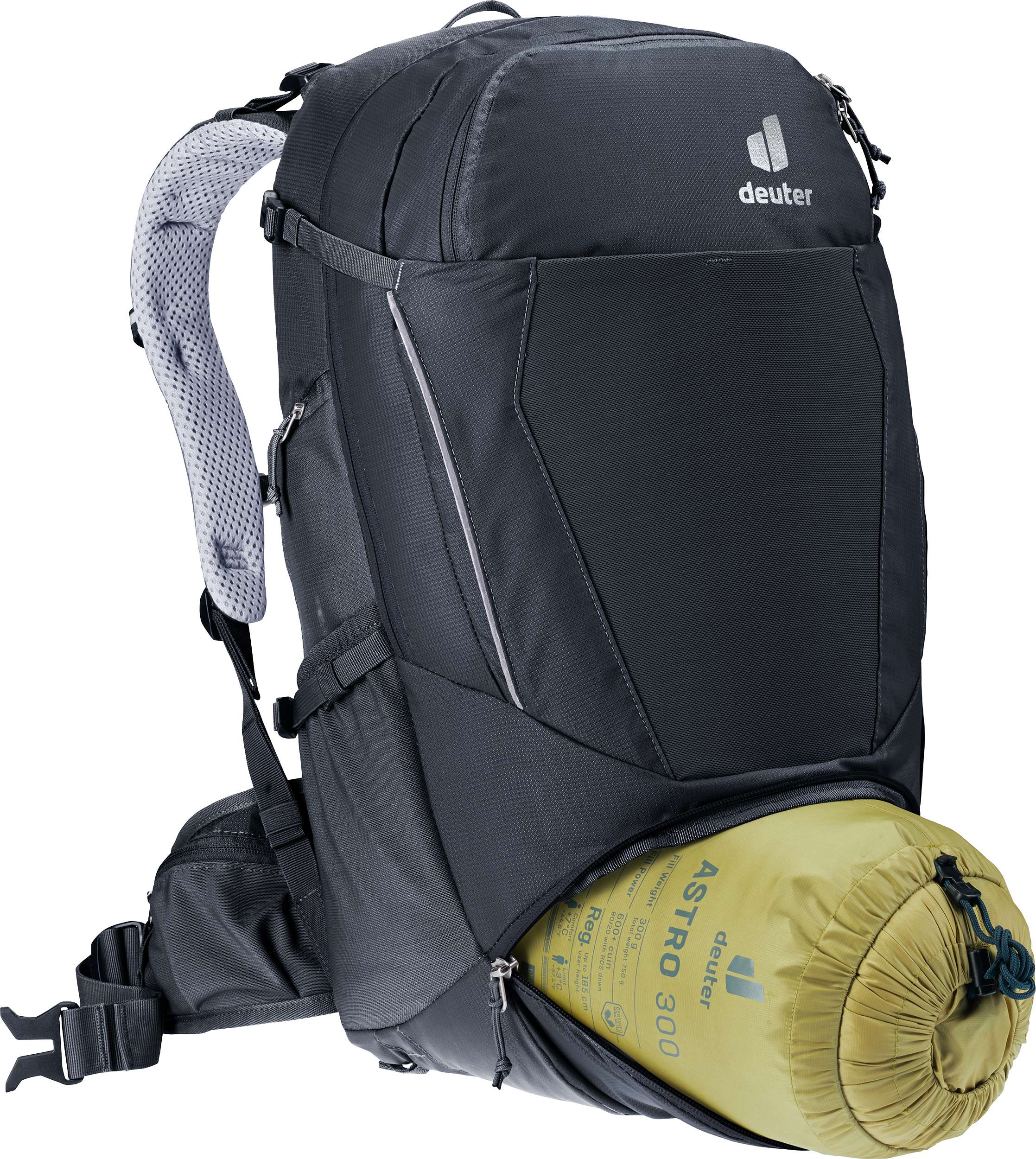 deuter Trans Alpine 30 fietsrugzak black