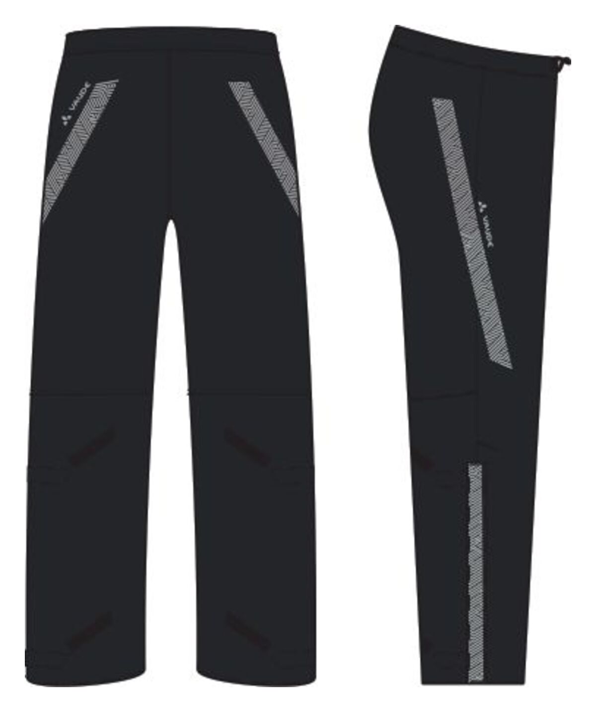 VAUDE Luminum Broek II Dames zwart