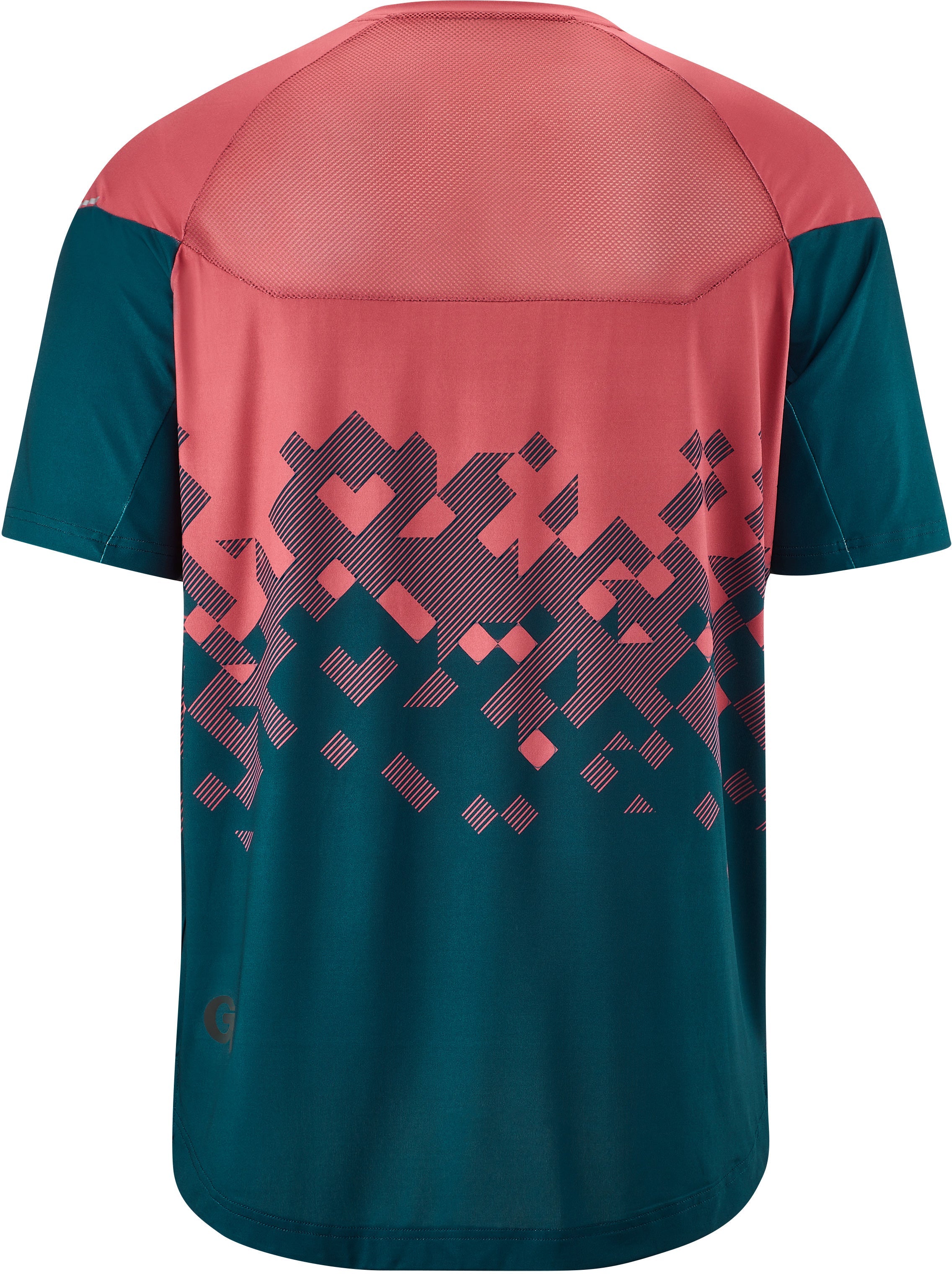 Gonso Mesores korte mouwen fietsshirt heren roze/blauw
