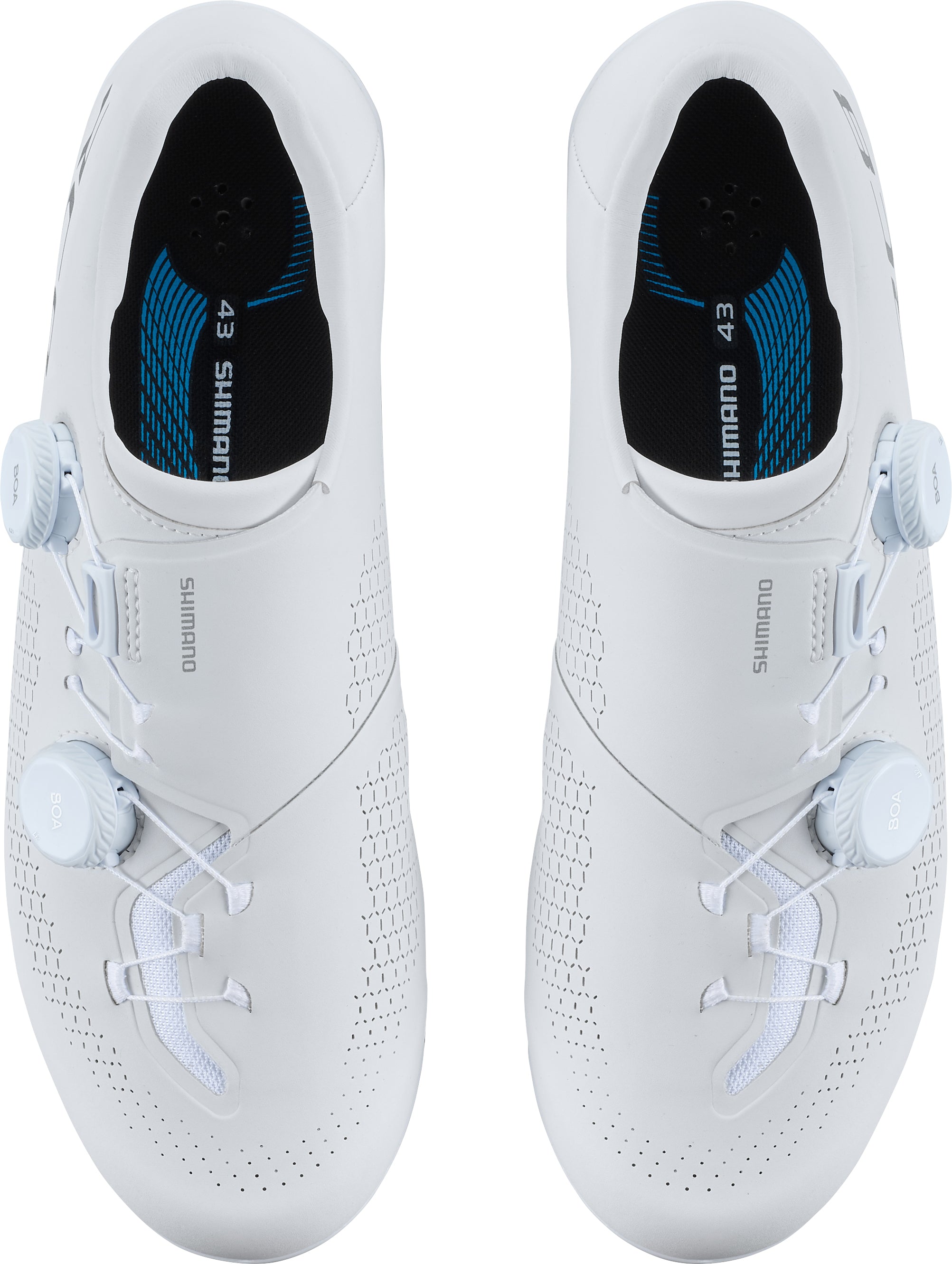 Shimano RC810 racefiets-schoenen normaal wit