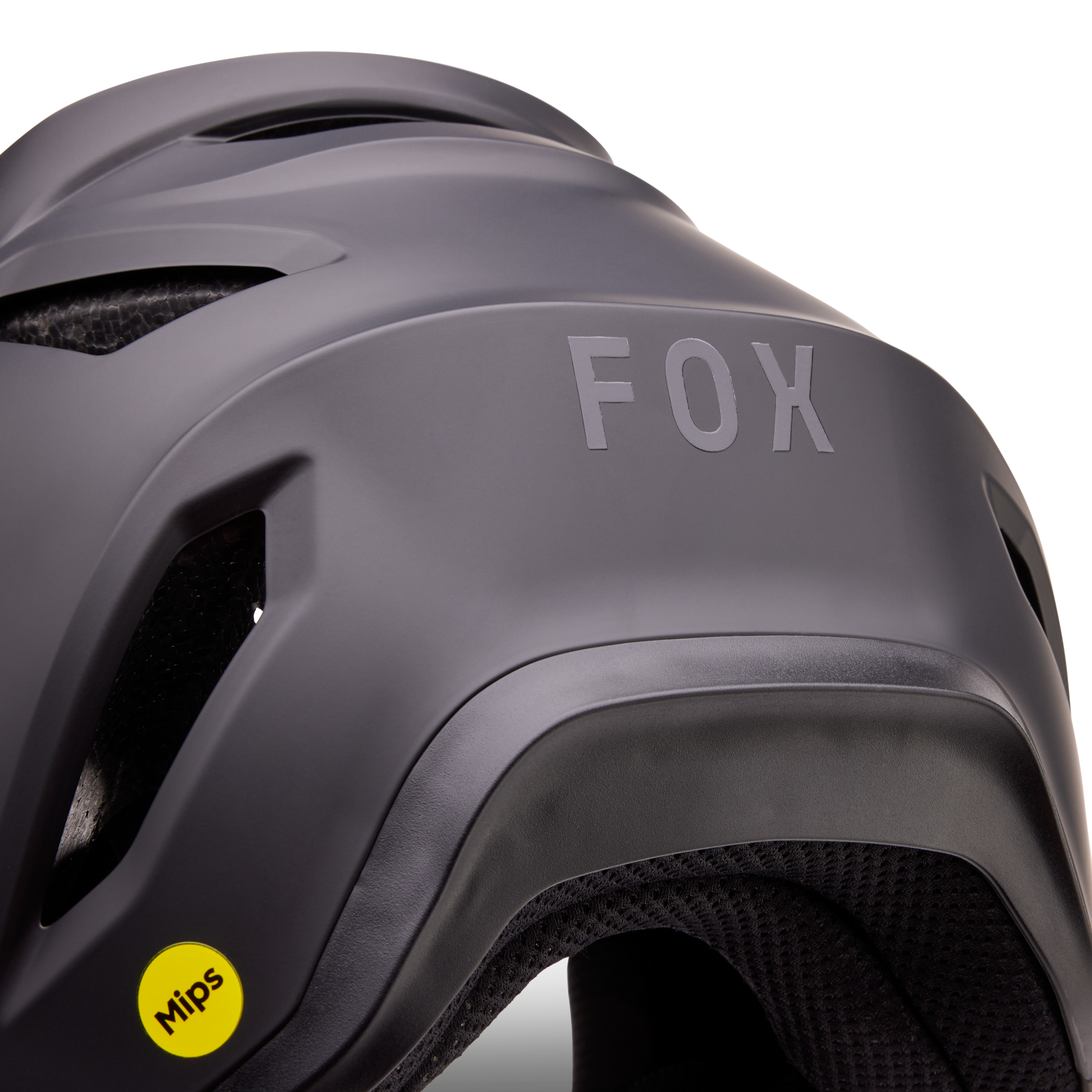 Fox YTH Rampage Full Face Helm Mat Zwart