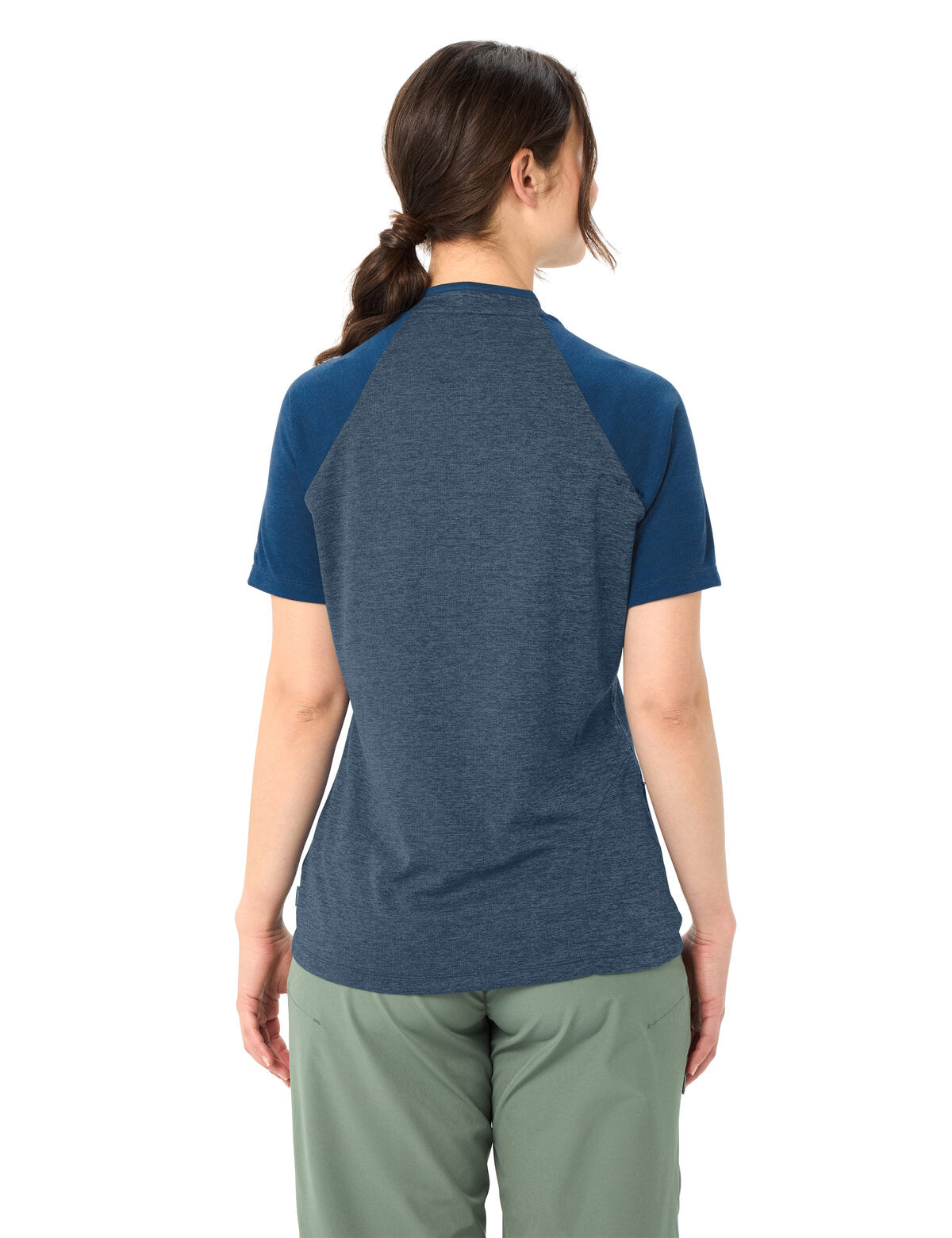 VAUDE Dames Tamaro HZ Shirt IV donkerzee uni