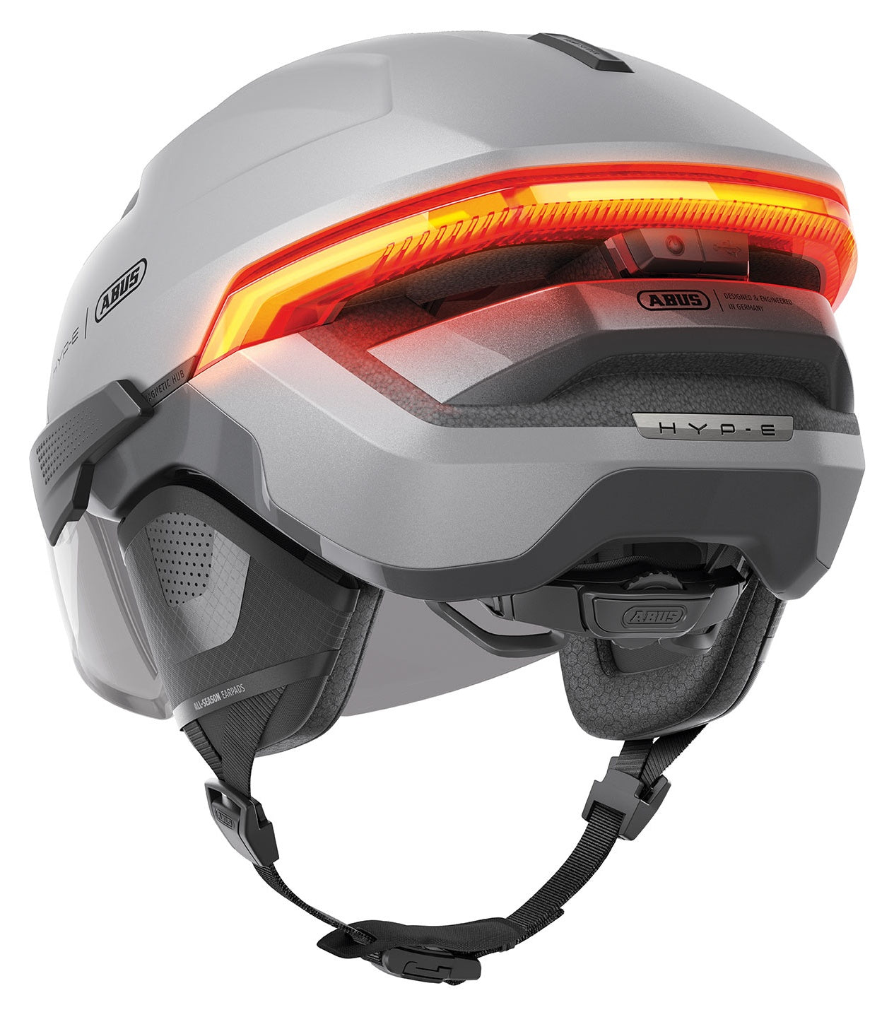 Abus HYP-E BL.ACE glanzend zilver