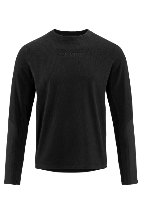 CUBE ATX fleece jersey lange mouw zwart