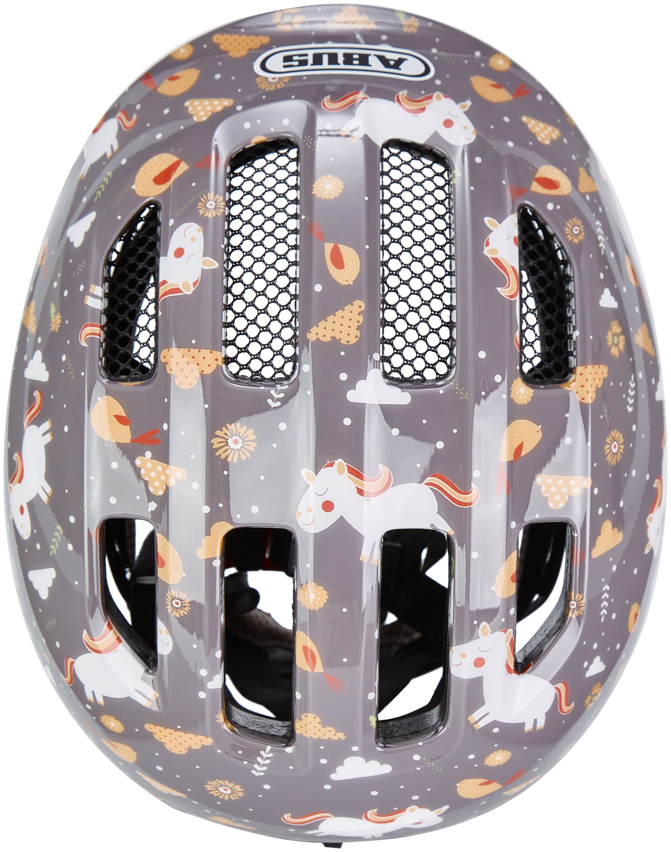 ABUS Smiley 3.0 Helm Kids grijs paard