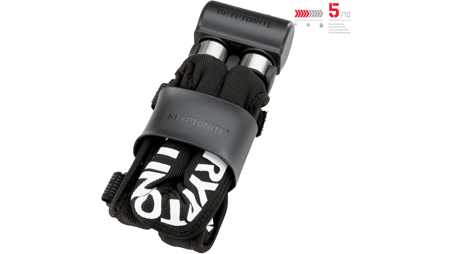 Kryptonite Keeper 810 vouwslot zwart