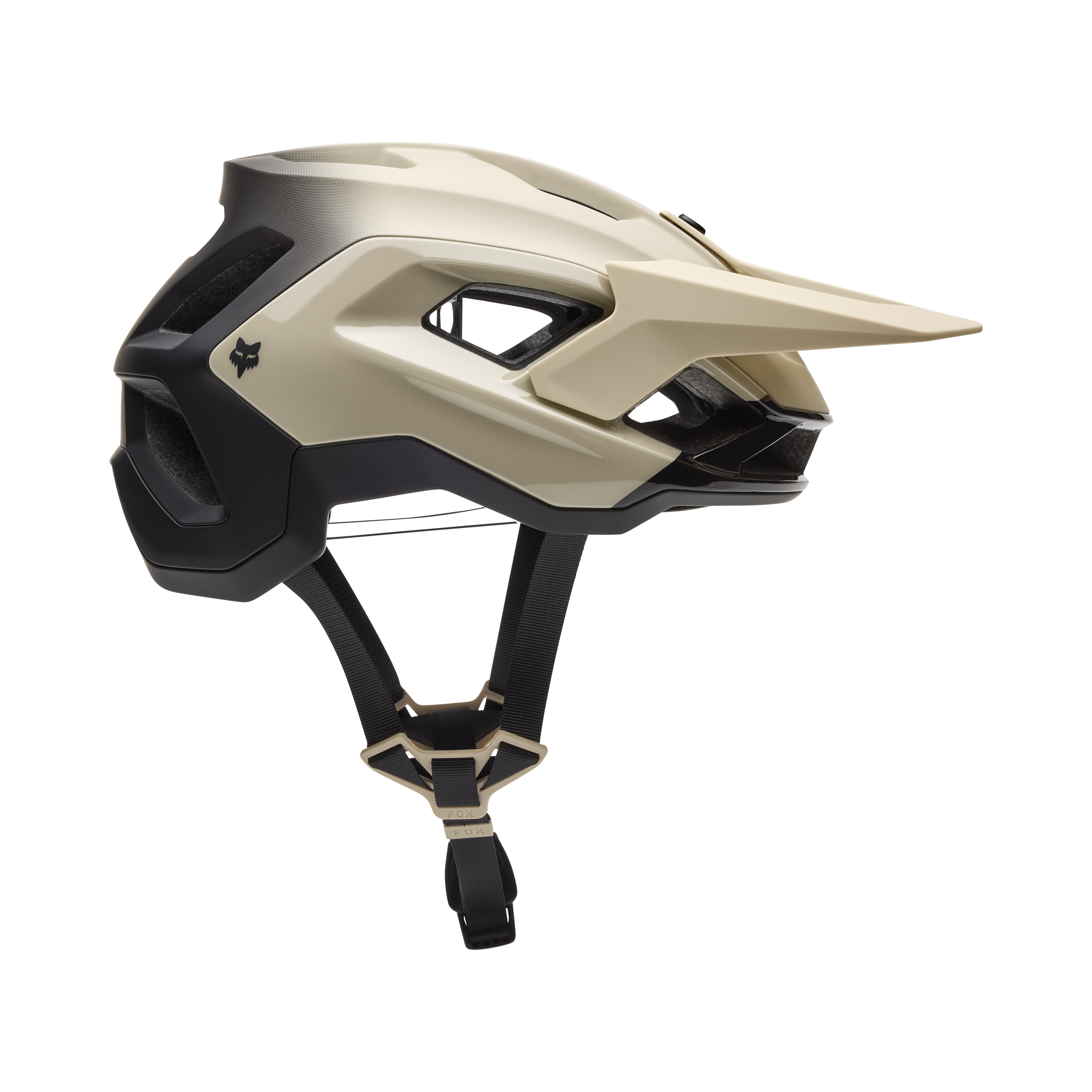 Fox Speedframe Pro Backfade MTB-helm Crème