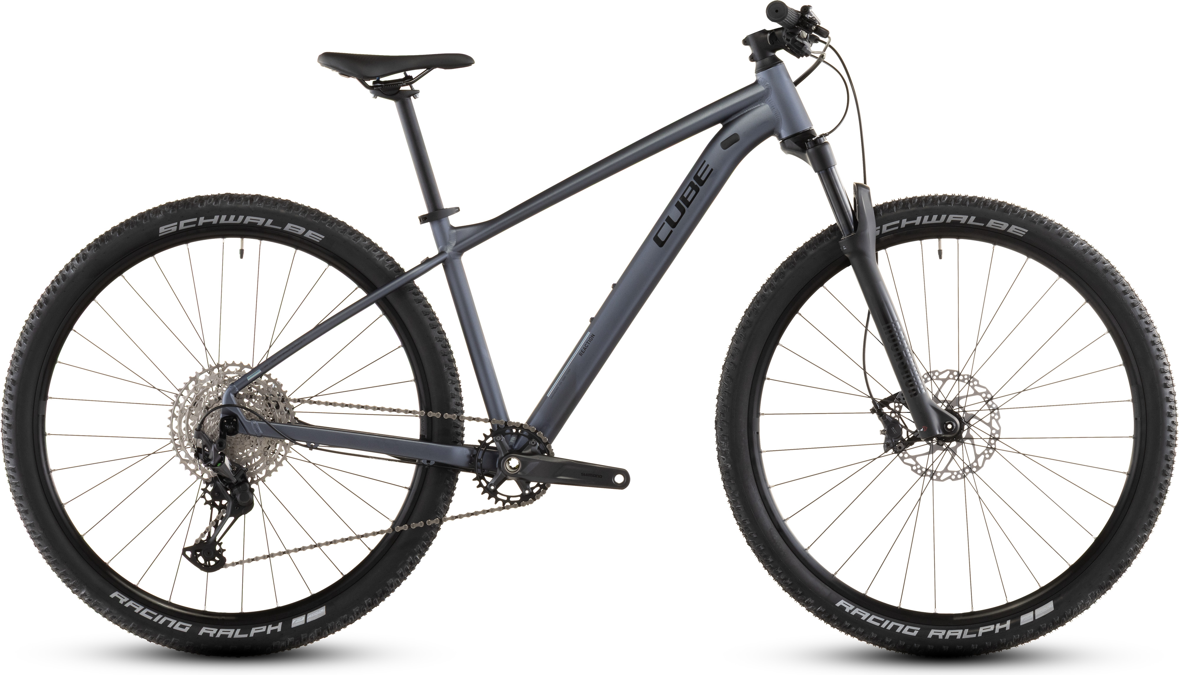 Cube Reaction SLX metallicgrijs´n´black (2026)