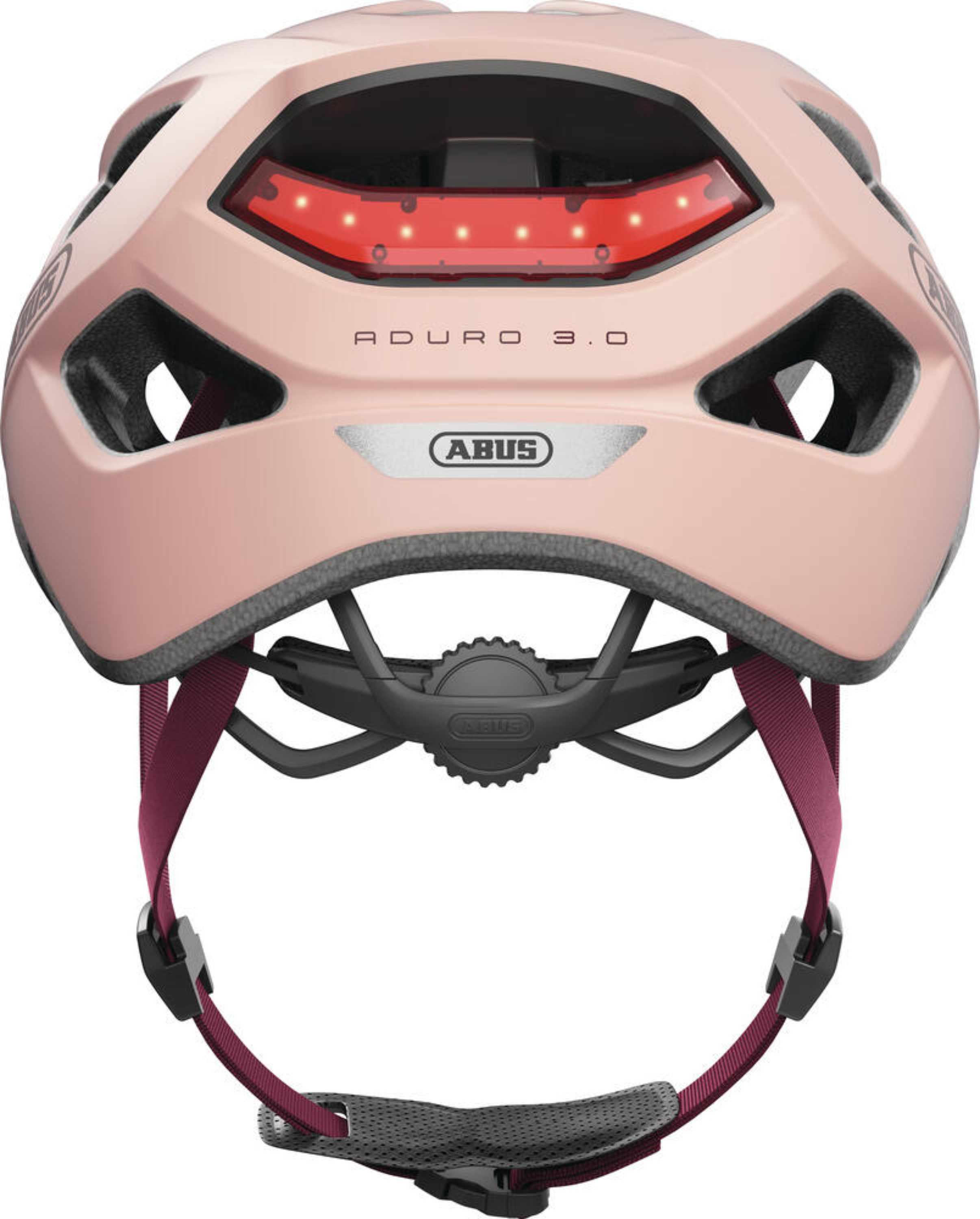 Abus ADURO 3.0 LED bordeauxroze