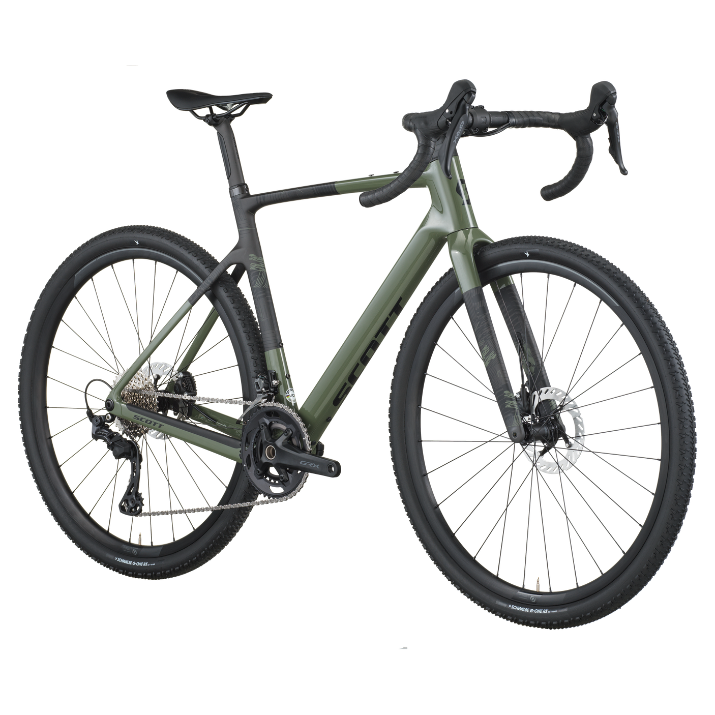 Scott Addict Gravel 40 wengé groen