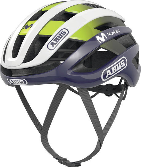 ABUS Airbreaker-helm Road Movistar Team