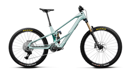 Orbea WILD LT M10 MULLET Smooth Silver (Mat) - Escape Green C. View (Glossy)
