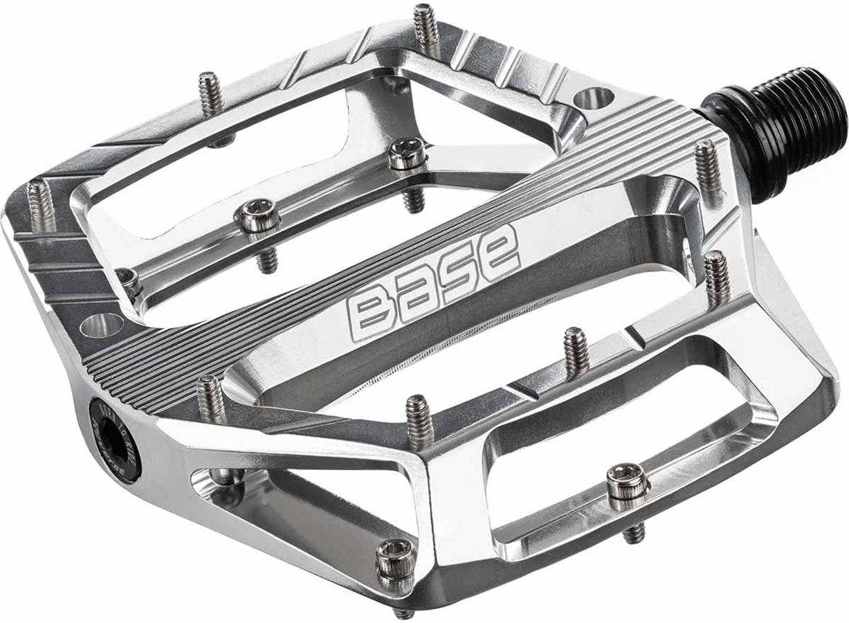 Reverse Base Pedalen zilver