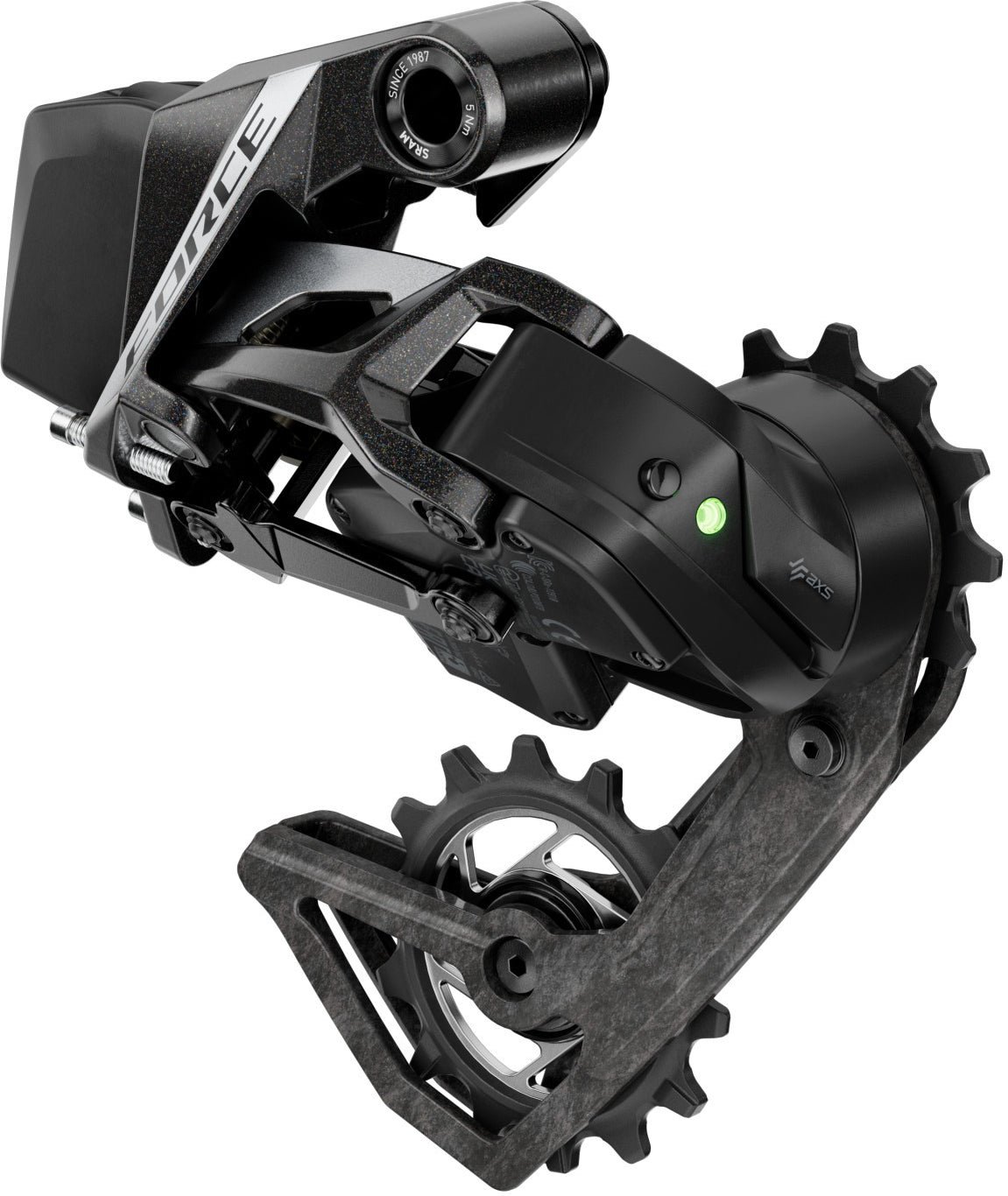 SRAM Force AXS E1 Derailleur om aan te lassen zonder batterij 12-speed zwart zwart/multicolor