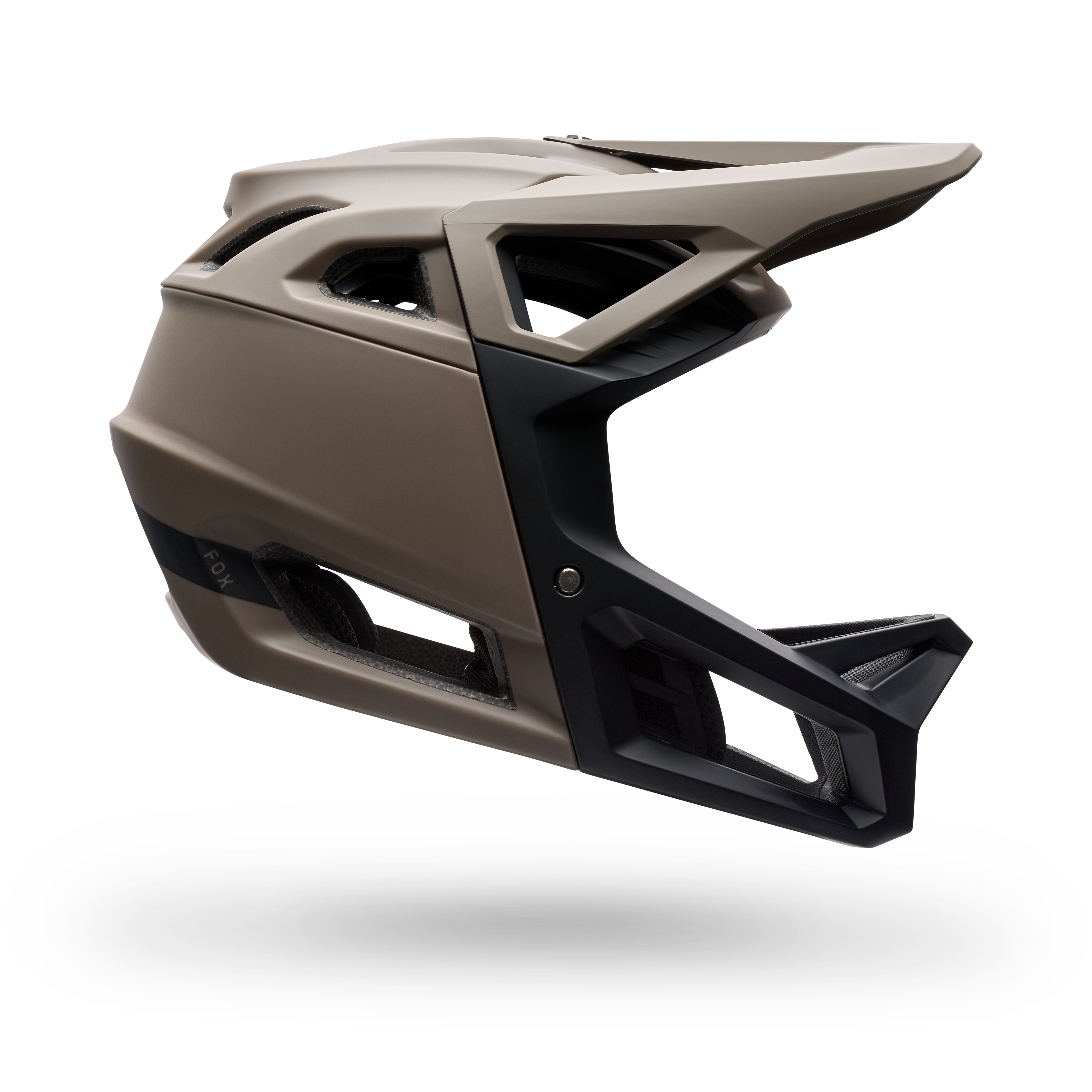 Fox Proframe Solid Full Face Helm Notenbruin