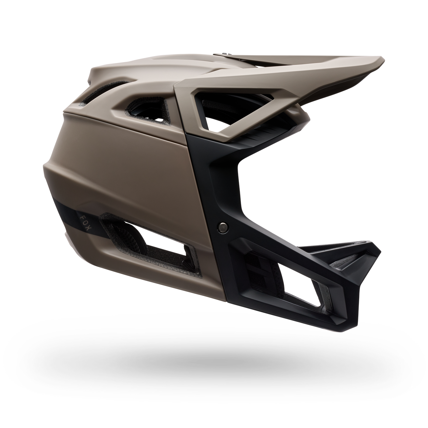 Fox Proframe Solid Full Face Helm Notenbruin