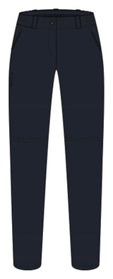 VAUDE Yaras Zip Off Broek Dames zwart