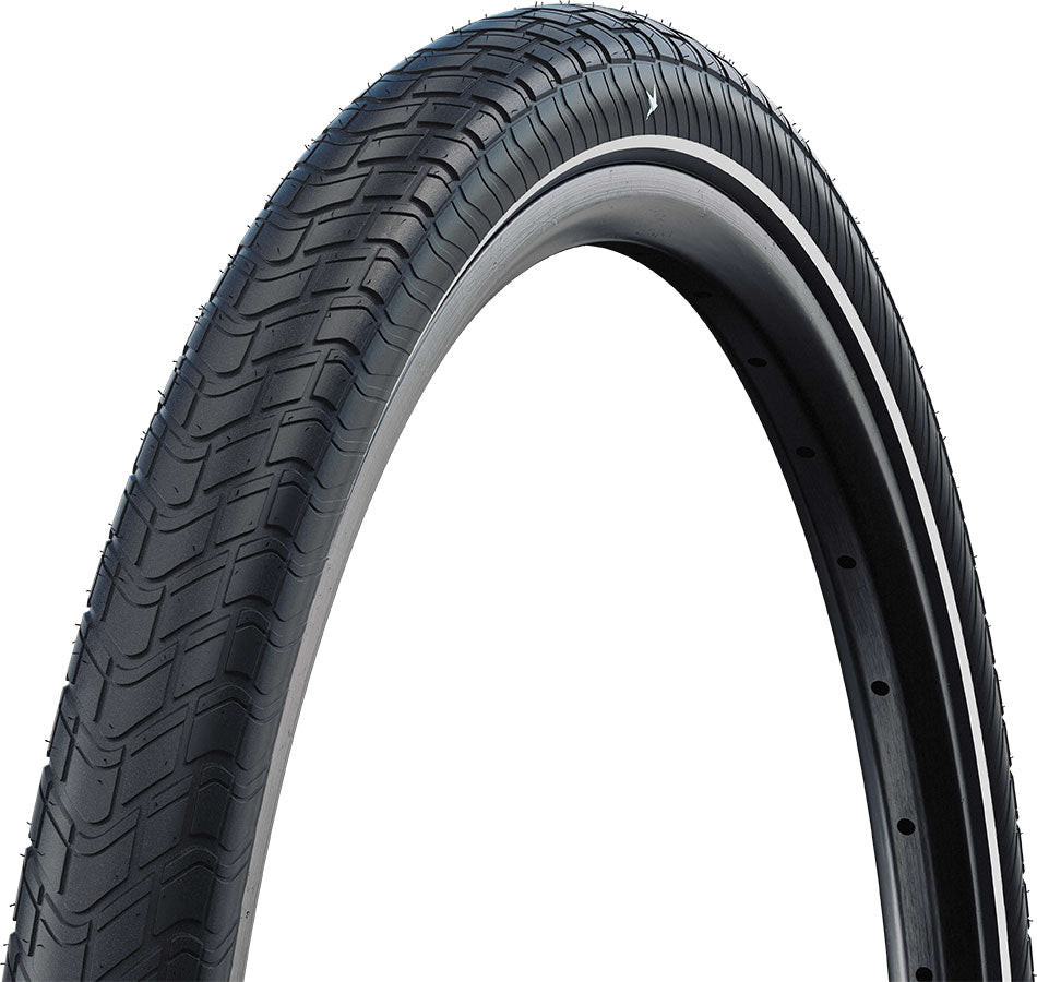 Schwalbe Motion Big Apple E-25 Draad RaceGuard zwart-reflecterend