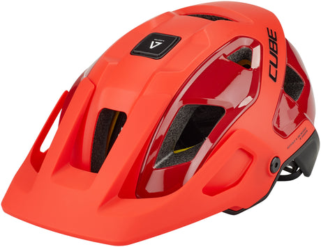 CUBE helm STROVER rood